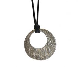 Collana con pendente a semiluna