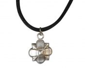 Necklace with medieval pendant