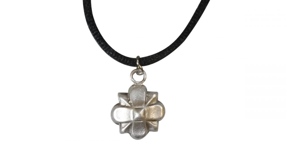 Necklace with medieval pendant