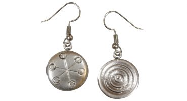 Roman and medieval pawn reproduction earrings